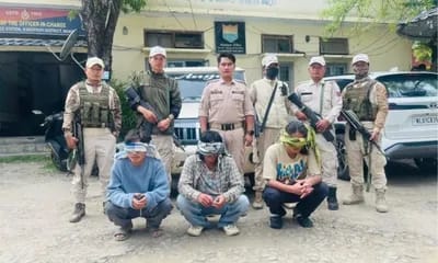 Kangpokpi Police arrest three suspects in Daili attempted arson case after CCTV evidence shows diesel attack