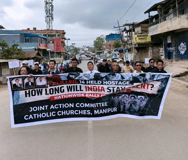 Churachandpur Rally Seeks Justice for Slain Pastors, Release of 14 Kuki Detainees 1780164257135