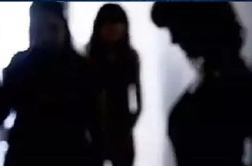 Blurred image symbolizing victims rescued from an alleged trafficking and exploitation racket