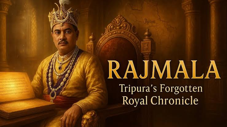 Rajmala Tripura royal chronicle historical reference to Kuki and Kirata tribes
