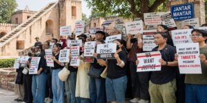 Hundreds of Kuki Protesters Stage Massive Demonstration at Delhi’s Jantar Mantar Demanding Action Over Manipur Killings and Removal of NSCN-IM Camps