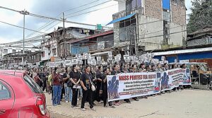 Kuki Women Stage Coordinated Protests in Kangpokpi, Churachandpur and Chandel, Seek Amit Shah’s Intervention and Central Probe Into Killing of 27 Kuki People