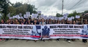 Kuki Women Stage Coordinated Protests in Kangpokpi, Churachandpur and Chandel, Seek Amit Shah’s Intervention and Central Probe Into Killing of 27 Kuki People