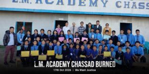 KSO Kamjong District Strongly Condemns Burning of Lhingkim Memorial Academy in Chassad